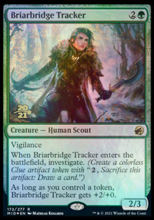 Briarbridge Tracker [Innistrad: Midnight Hunt Prerelease Promos] | Gear Gaming Fayetteville