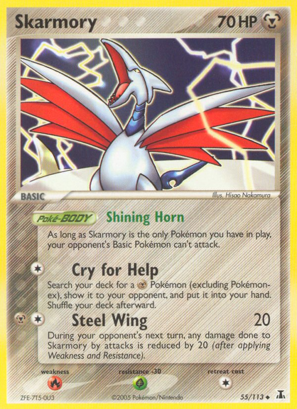 Skarmory (55/113) [EX: Delta Species] | Gear Gaming Fayetteville