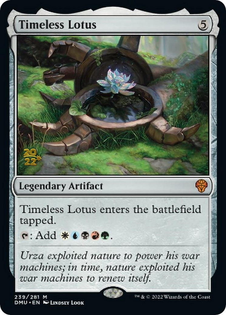 Timeless Lotus [Dominaria United Prerelease Promos] | Gear Gaming Fayetteville