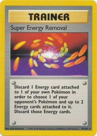 Super Energy Removal (79/102) [Base Set Unlimited] | Gear Gaming Fayetteville