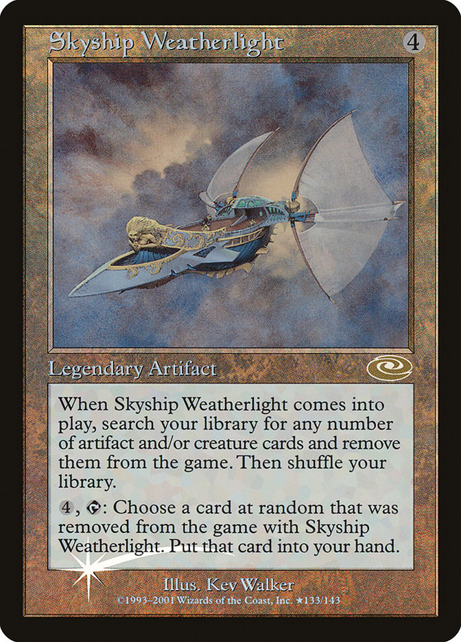 Skyship Weatherlight (Kev Walker) [Planeshift] | Gear Gaming Fayetteville