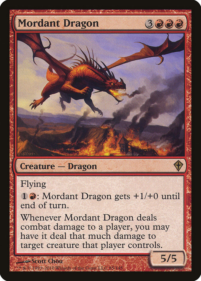 Mordant Dragon [Worldwake] | Gear Gaming Fayetteville