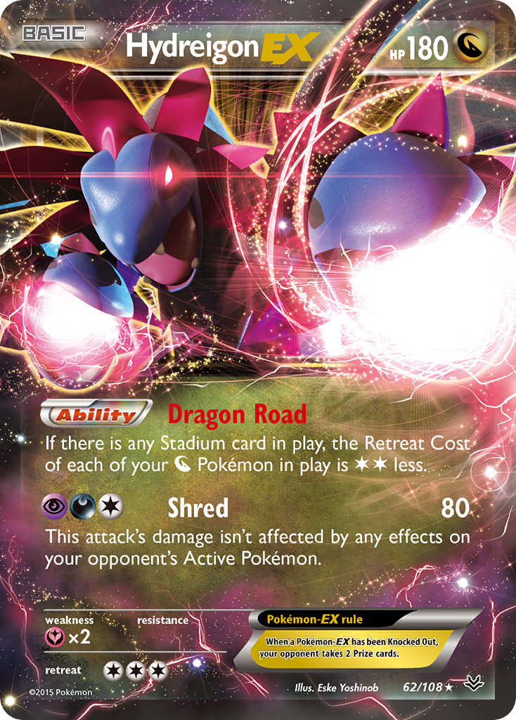 Hydreigon EX (62/108) [XY: Roaring Skies] | Gear Gaming Fayetteville