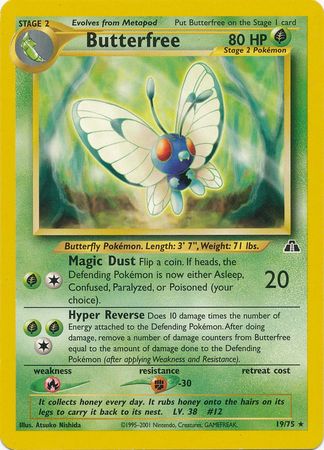 Butterfree (19/75) [Neo Discovery Unlimited] | Gear Gaming Fayetteville