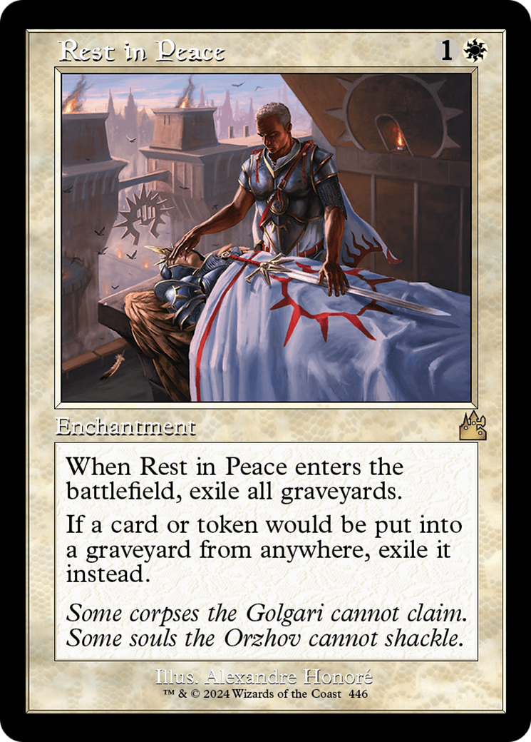 Rest in Peace (Retro Frame) [Ravnica Remastered] | Gear Gaming Fayetteville
