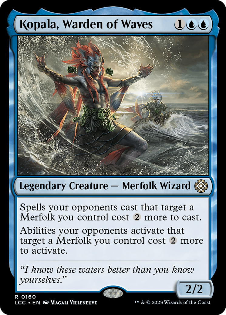 Kopala, Warden of Waves [The Lost Caverns of Ixalan Commander] | Gear Gaming Fayetteville