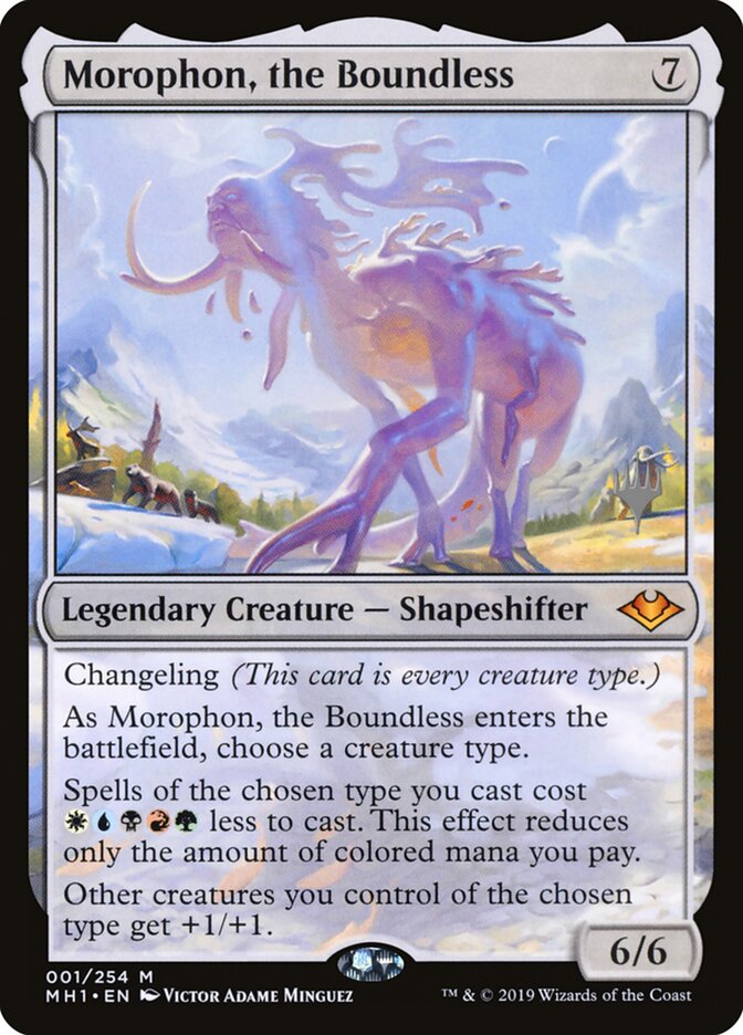 Morophon, the Boundless (Promo Pack) [Modern Horizons Promos] | Gear Gaming Fayetteville