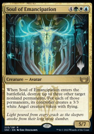 Soul of Emancipation (Promo Pack) [Streets of New Capenna Promos] | Gear Gaming Fayetteville