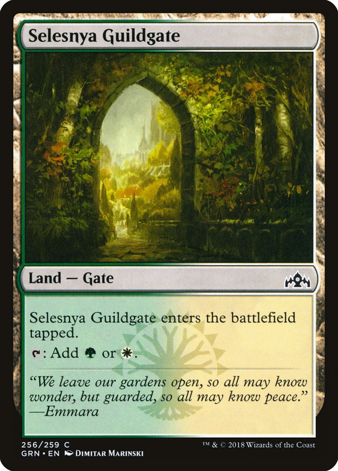 Selesnya Guildgate (256/259) [Guilds of Ravnica] | Gear Gaming Fayetteville