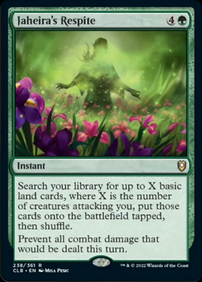Jaheira's Respite [Commander Legends: Battle for Baldur's Gate] | Gear Gaming Fayetteville
