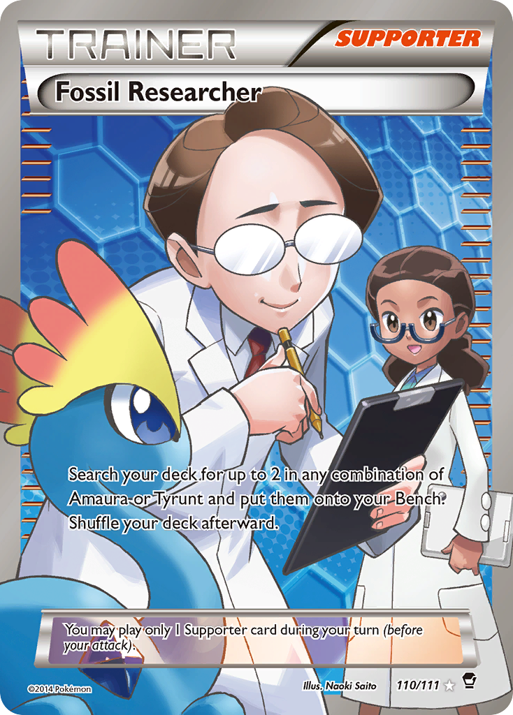 Fossil Researcher (110/111) [XY: Furious Fists] | Gear Gaming Fayetteville