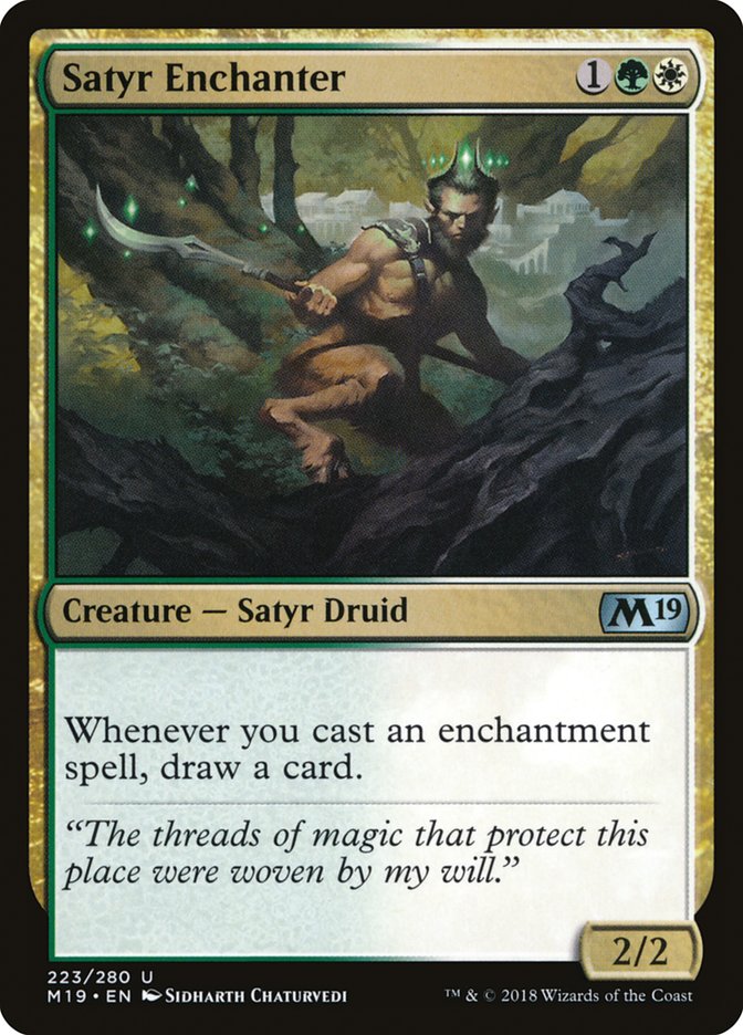 Satyr Enchanter [Core Set 2019] | Gear Gaming Fayetteville