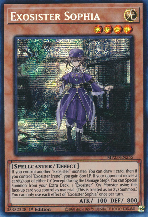 Exosister Sophia [MP23-EN255] Prismatic Secret Rare | Gear Gaming Fayetteville