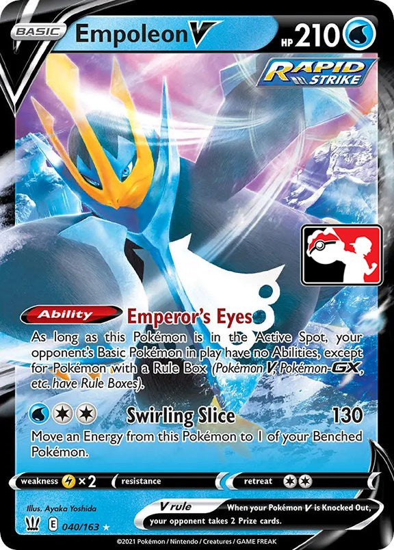 Empoleon V (040/163) [Prize Pack Series One] | Gear Gaming Fayetteville