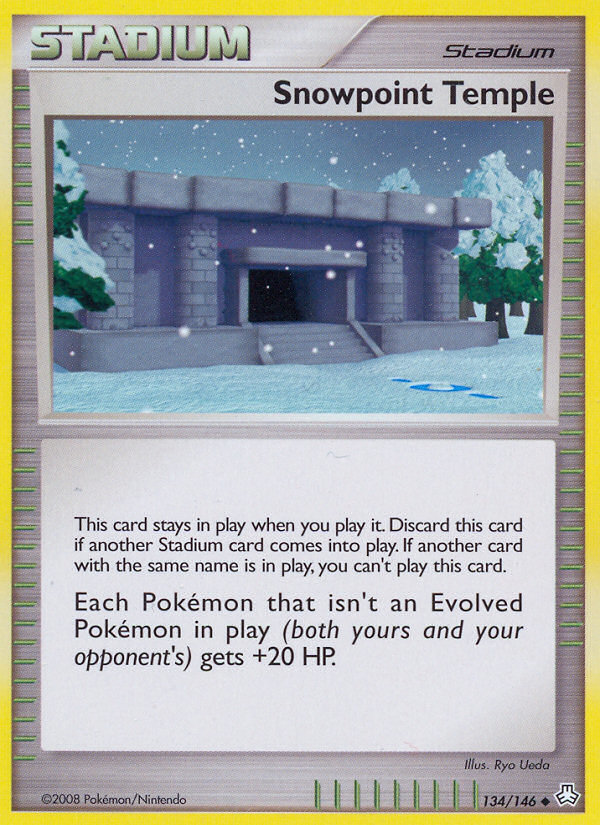 Snowpoint Temple (134/146) [Diamond & Pearl: Legends Awakened] | Gear Gaming Fayetteville