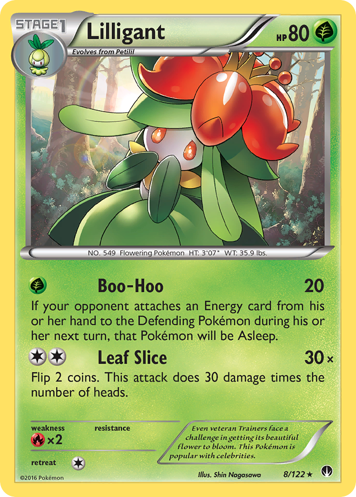 Lilligant (8/122) [XY: BREAKpoint] | Gear Gaming Fayetteville