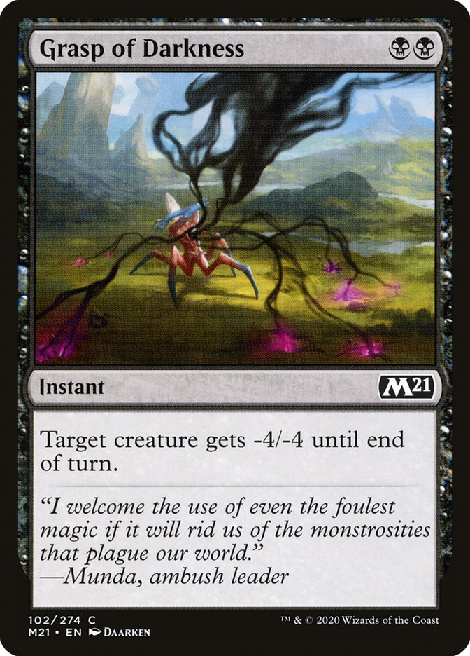 Grasp of Darkness [Core Set 2021] | Gear Gaming Fayetteville