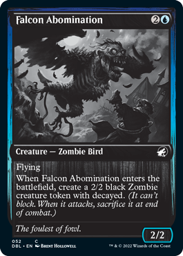 Falcon Abomination [Innistrad: Double Feature] | Gear Gaming Fayetteville