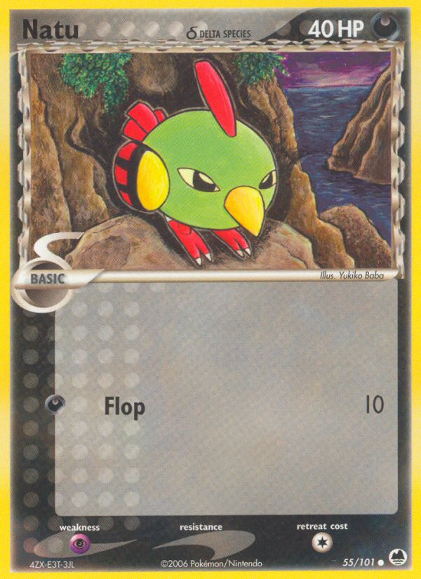 Natu (55/101) (Delta Species) [EX: Dragon Frontiers] | Gear Gaming Fayetteville