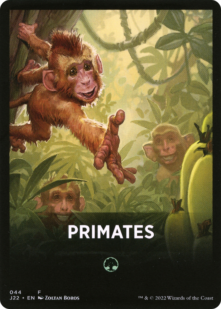 Primates Theme Card [Jumpstart 2022 Front Cards] | Gear Gaming Fayetteville