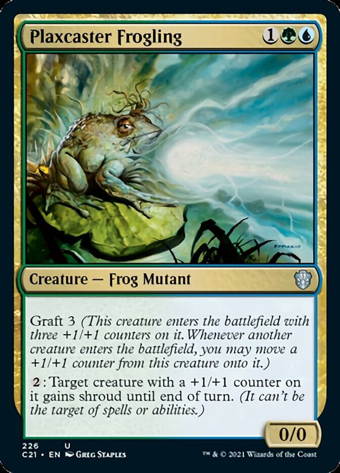 Plaxcaster Frogling [Commander 2021] | Gear Gaming Fayetteville