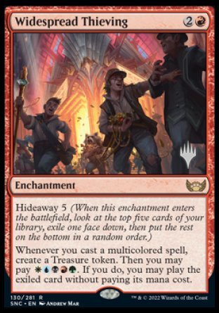 Widespread Thieving (Promo Pack) [Streets of New Capenna Promos] | Gear Gaming Fayetteville