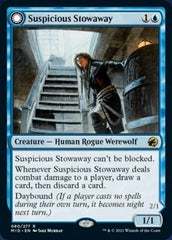 Suspicious Stowaway // Seafaring Werewolf [Innistrad: Midnight Hunt] | Gear Gaming Fayetteville