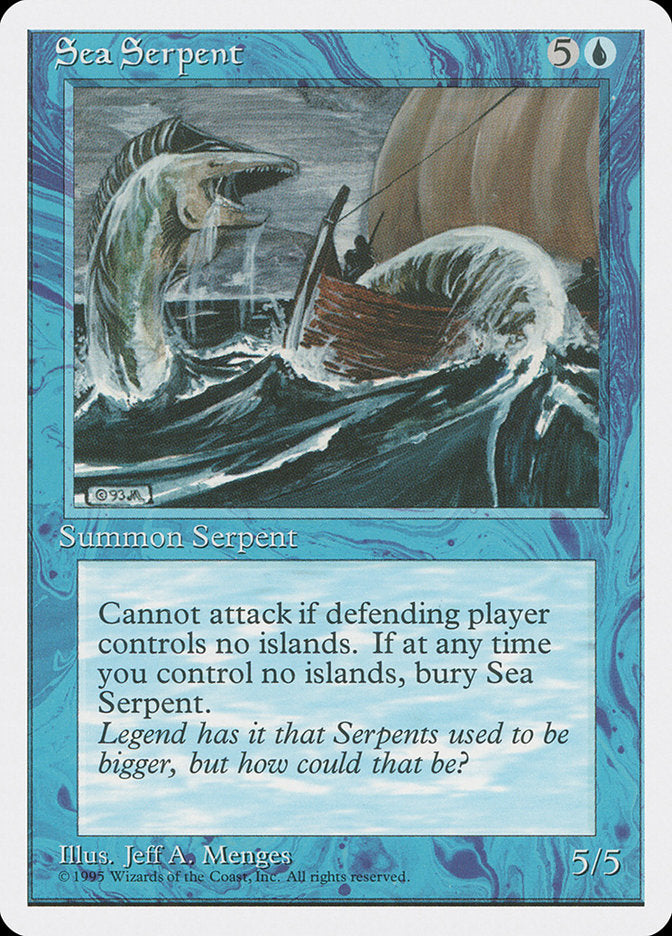 Sea Serpent [Fourth Edition] | Gear Gaming Fayetteville