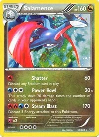 Salamence (57/108) (Cosmos Holo) (Blister Exclusive) [XY: Roaring Skies] | Gear Gaming Fayetteville