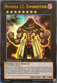 Number 22: Zombiestein [Yu-Gi-Oh! ZEXAL Manga Promotional Cards] [YZ03-EN001] | Gear Gaming Fayetteville