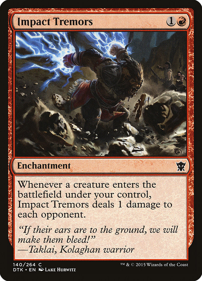 Impact Tremors [Dragons of Tarkir] | Gear Gaming Fayetteville