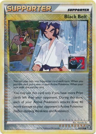 Black Belt (85/102) (League Promo) [HeartGold & SoulSilver: Triumphant] | Gear Gaming Fayetteville