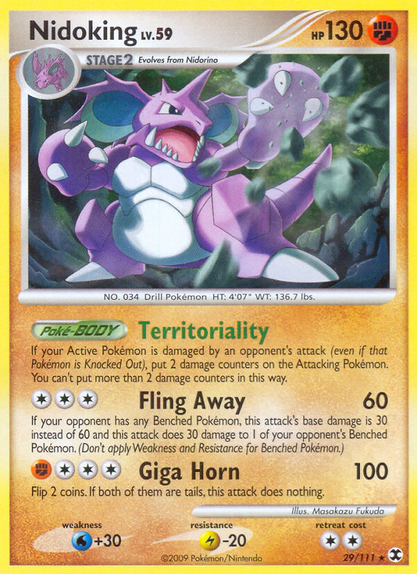 Nidoking (29/111) [Platinum: Rising Rivals] | Gear Gaming Fayetteville