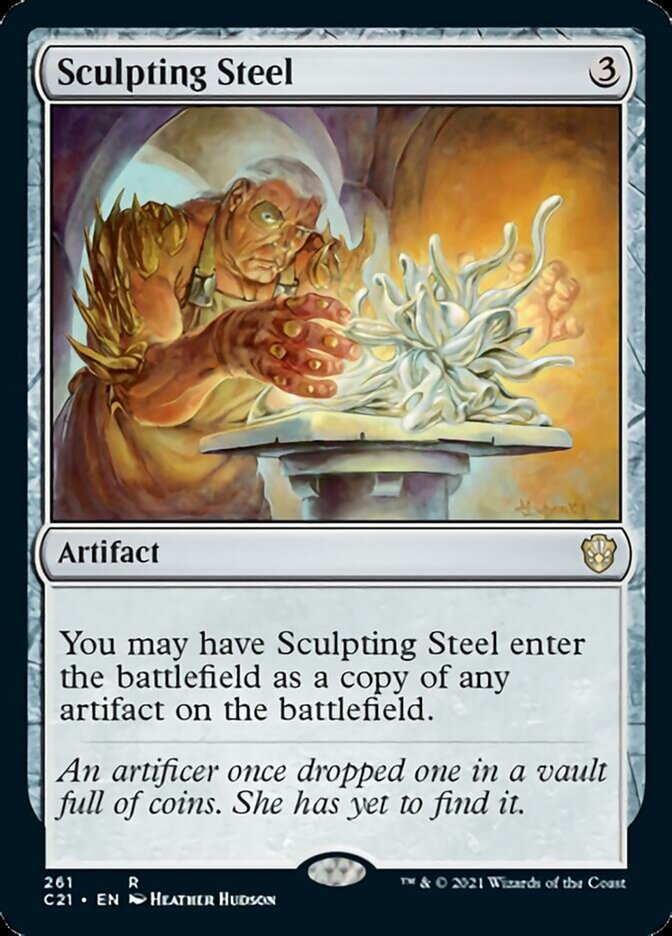 Sculpting Steel [Commander 2021] | Gear Gaming Fayetteville