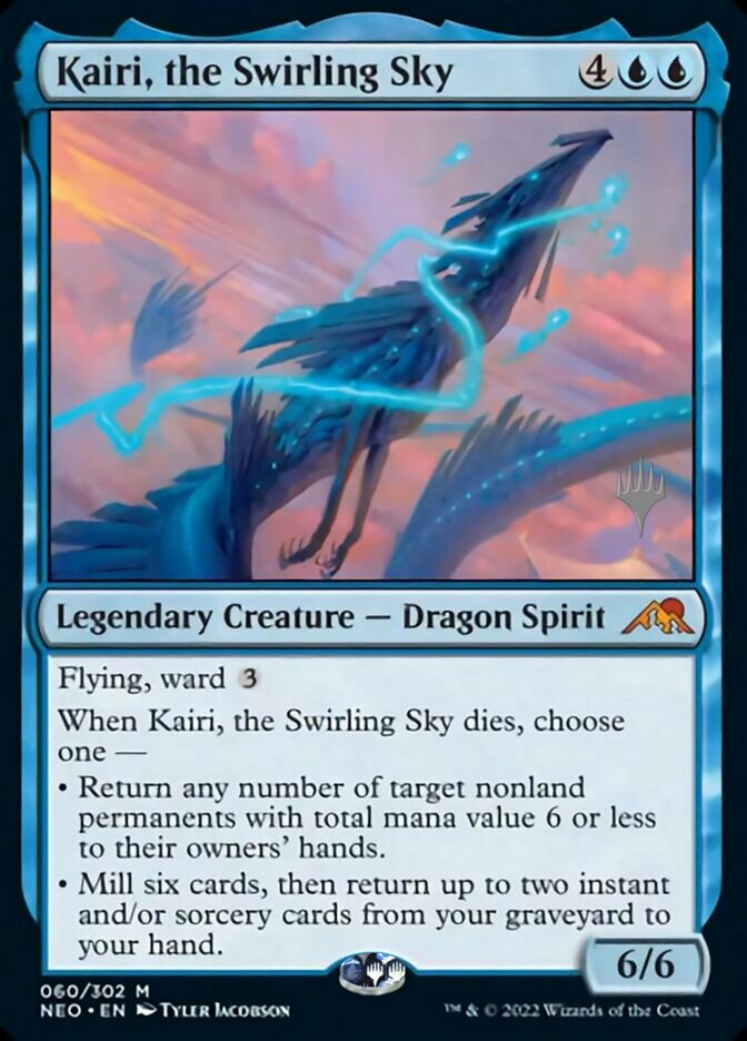 Kairi, the Swirling Sky (Promo Pack) [Kamigawa: Neon Dynasty Promos] | Gear Gaming Fayetteville