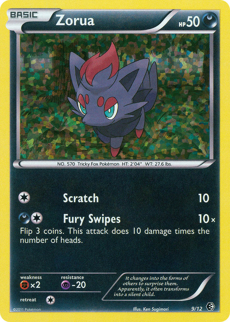 Zorua (9/12) [McDonald's Promos: 2011 Collection] | Gear Gaming Fayetteville