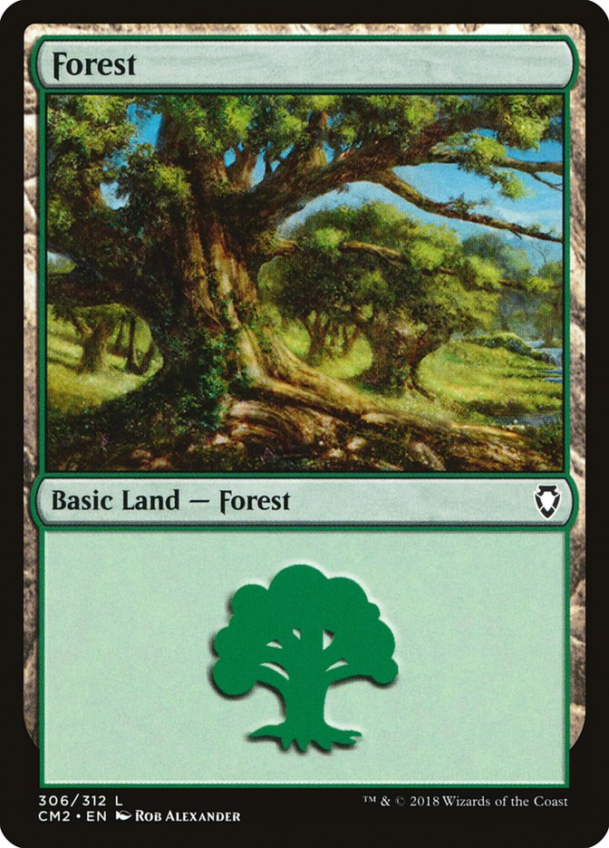 Forest (306) [Commander Anthology Volume II] | Gear Gaming Fayetteville