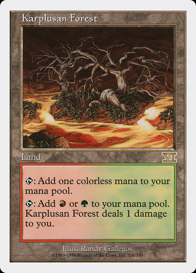 Karplusan Forest [Classic Sixth Edition] | Gear Gaming Fayetteville