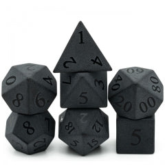 Matte Obsidian Dice Set | Gear Gaming Fayetteville