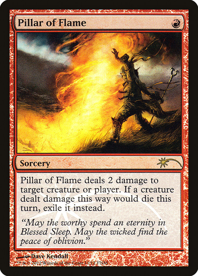 Pillar of Flame [Friday Night Magic 2012] | Gear Gaming Fayetteville