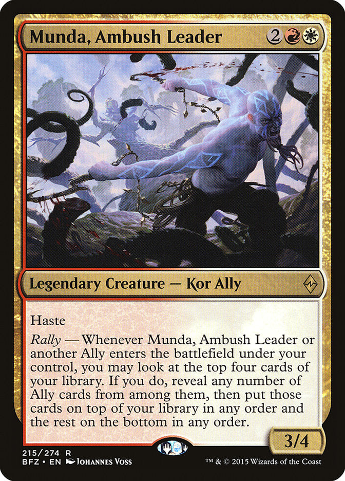 Munda, Ambush Leader [Battle for Zendikar] | Gear Gaming Fayetteville