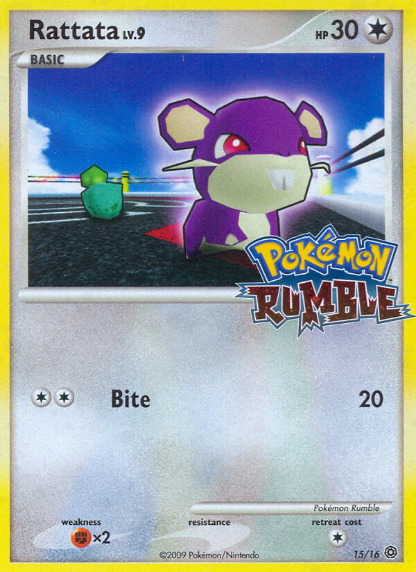 Rattata (15/16) [Pokémon Rumble] | Gear Gaming Fayetteville