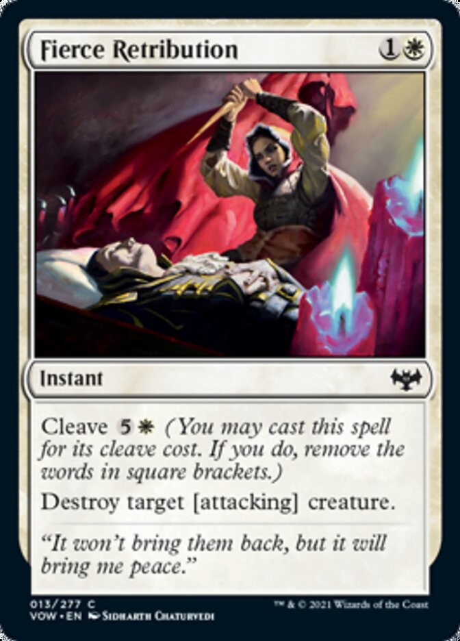 Fierce Retribution [Innistrad: Crimson Vow] | Gear Gaming Fayetteville