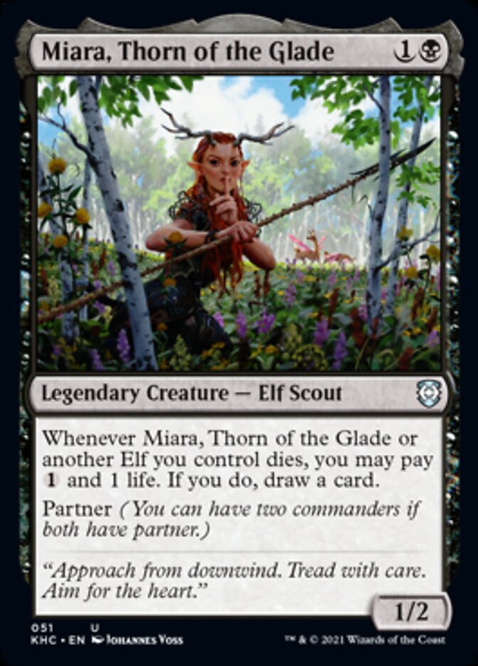 Miara, Thorn of the Glade [Kaldheim Commander] | Gear Gaming Fayetteville