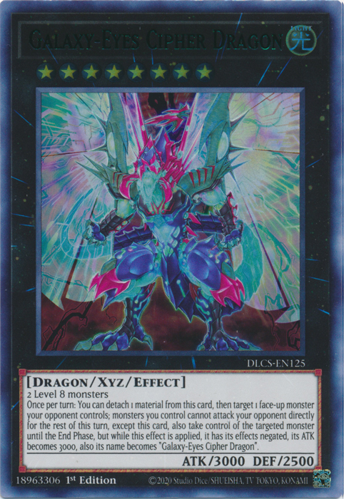 Galaxy-Eyes Cipher Dragon (Green) [DLCS-EN125] Ultra Rare | Gear Gaming Fayetteville