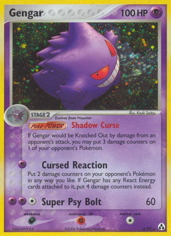 Gengar (5/92) [EX: Legend Maker] | Gear Gaming Fayetteville