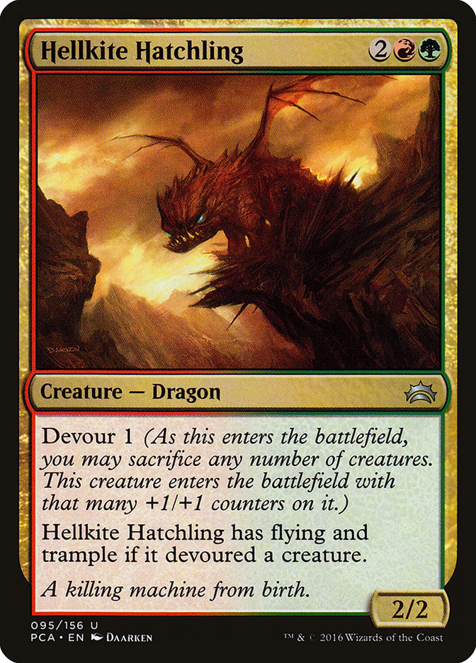 Hellkite Hatchling [Planechase Anthology] | Gear Gaming Fayetteville