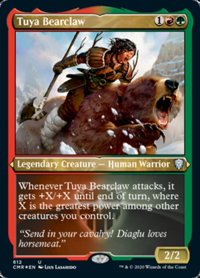 Tuya Bearclaw (Etched) [Commander Legends] | Gear Gaming Fayetteville