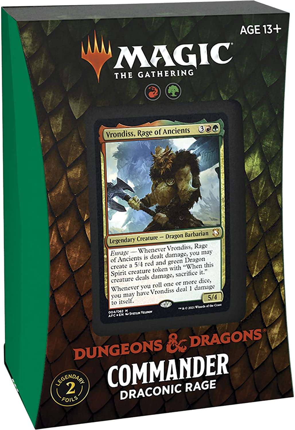 Adventures in the Forgotten Realms Commander Deck: Draconic Rage | Gear Gaming Fayetteville