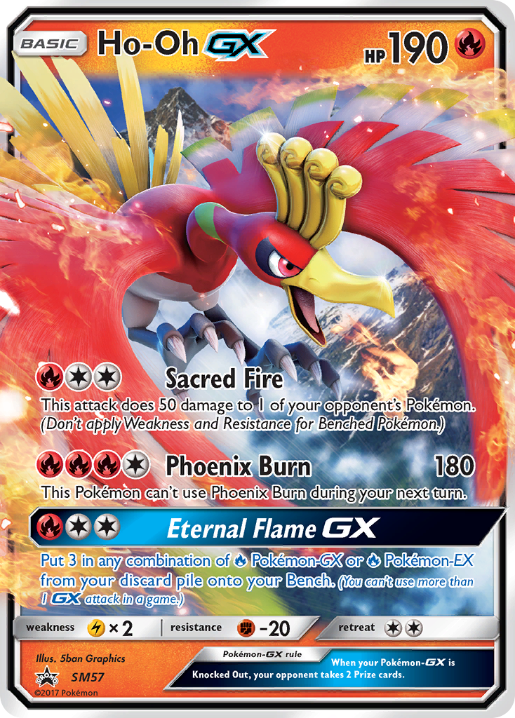 Ho-Oh GX (SM57) [Sun & Moon: Black Star Promos] | Gear Gaming Fayetteville